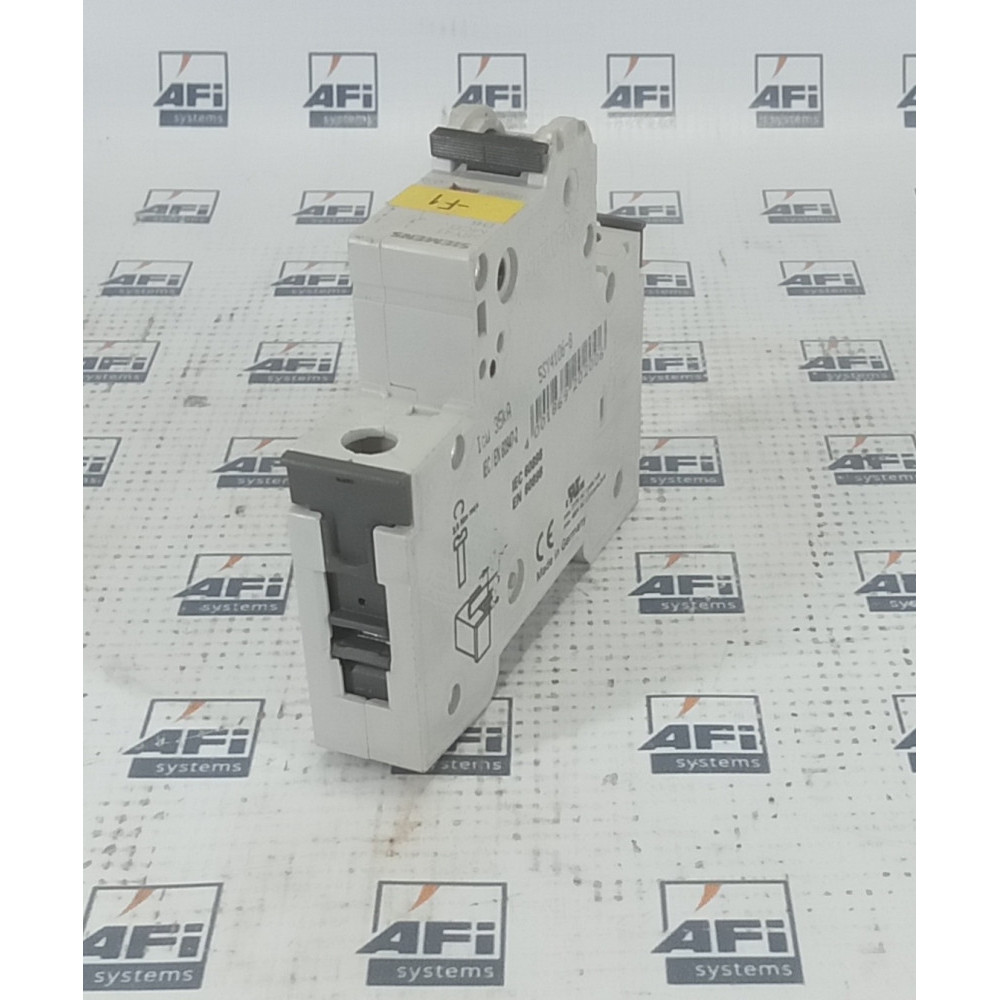 SIEMENS ITE SIEMENS 5SY4106-8 MINIATURE CIRCUIT BREAKER  6 AMP  1 POLE  230/400 V  10 KA  D-CURVED