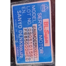 Sanyo Denki 68BM065RXE01 CNC Axis Servo Motor
