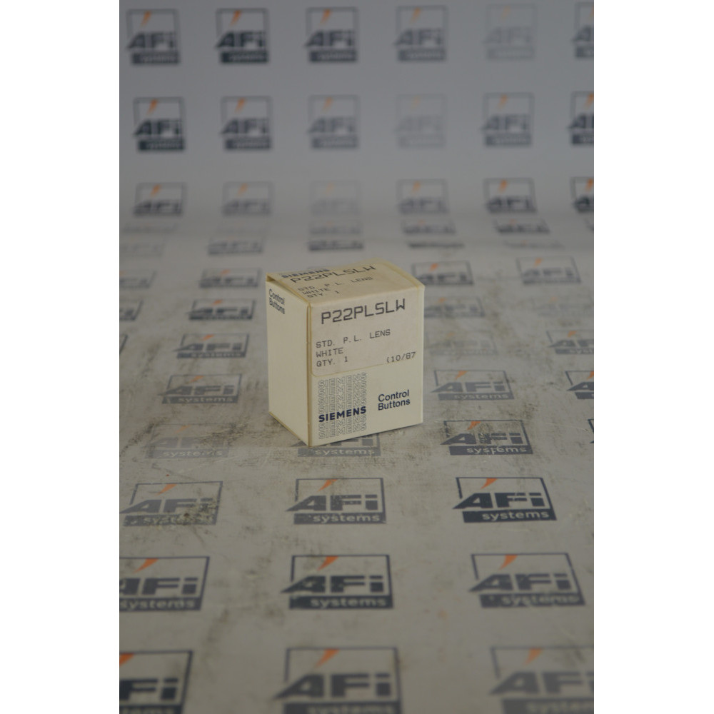 Siemens P22PLSLW WHITE LENS