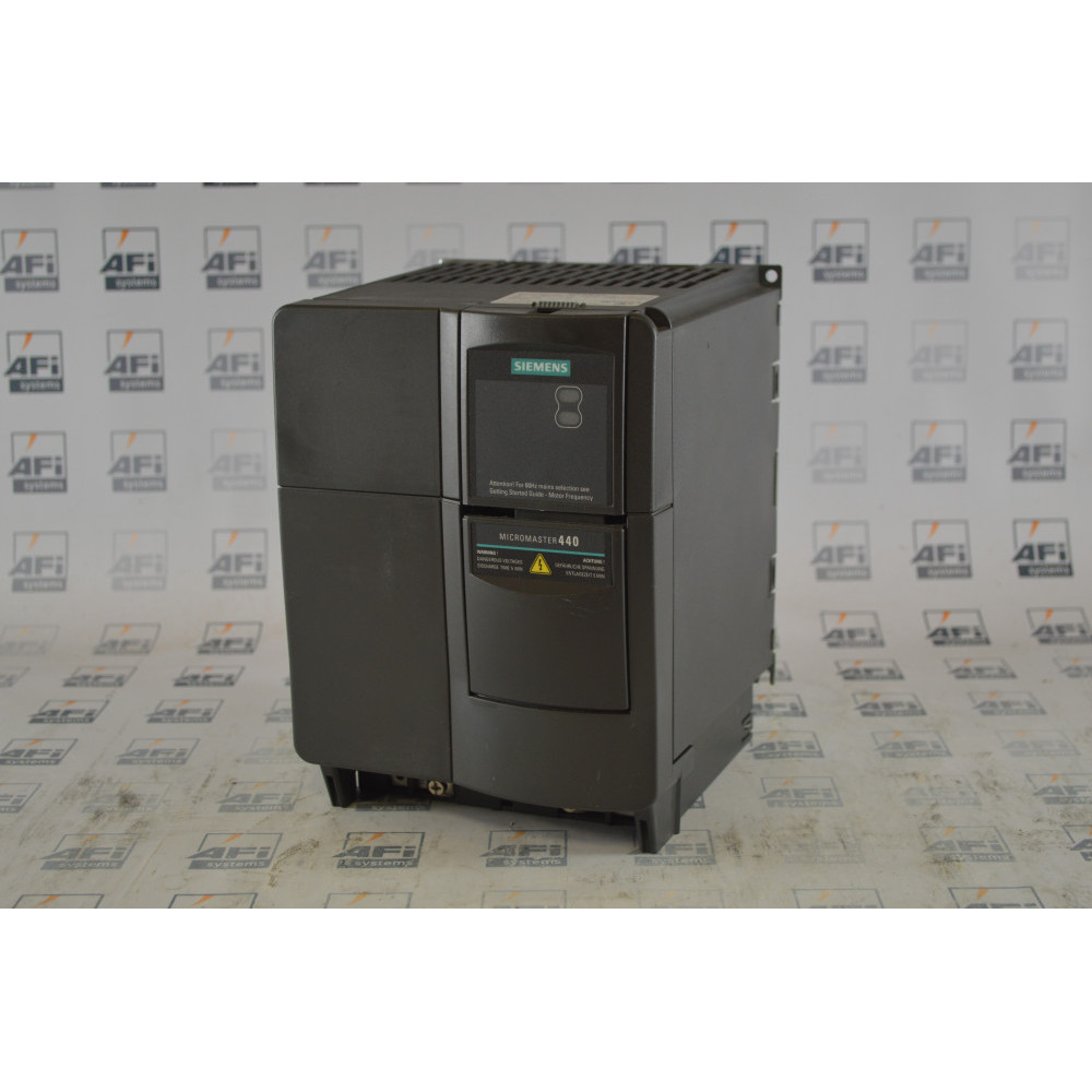 Micromaster 440 7.5kW Inverter Drive 19A 400VAC 3PH without filter or keypad