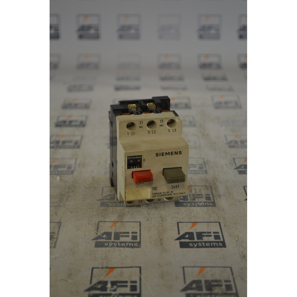 Siemens 3VE1010-2M Starter Protector