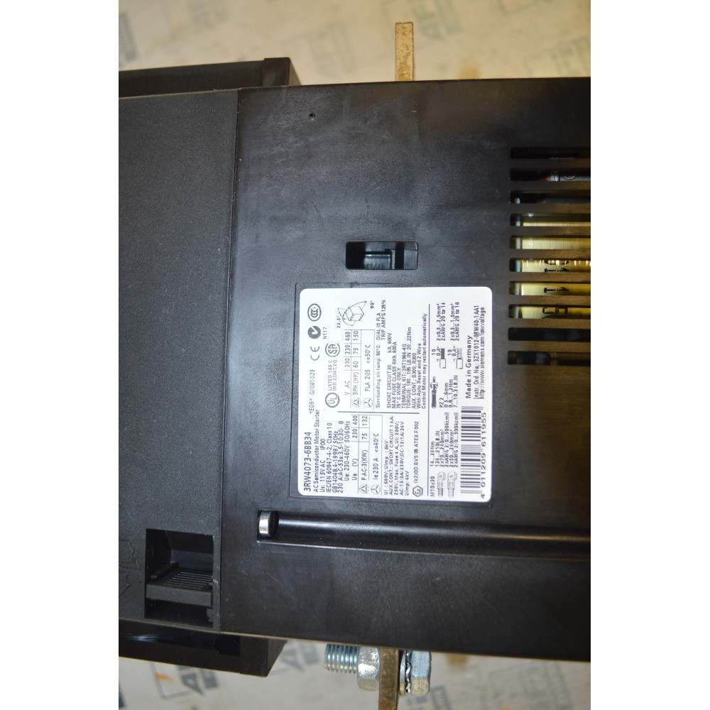 Siemens 3RW4073-6BB34 Soft Starter