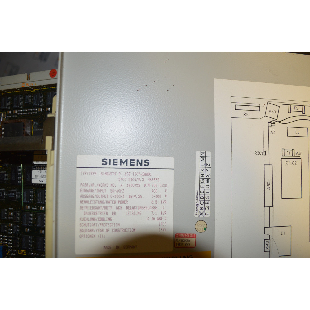 Siemens 6SE1207-2AA01 Inverter Drive