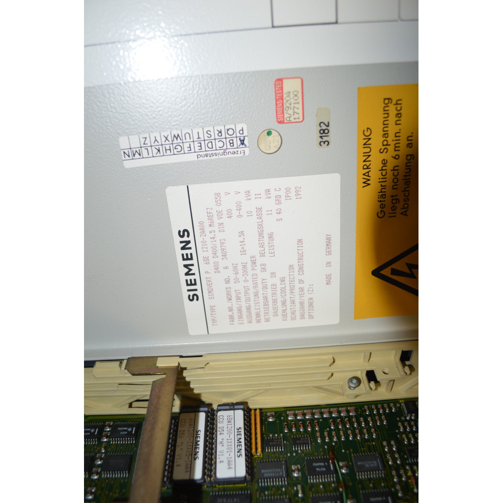 Siemens 6SE1210-2AA00 SIMOVERT P AC Drive