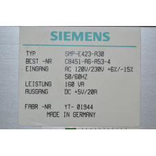 Siemens C8451-A6-A53-4 Power Supply