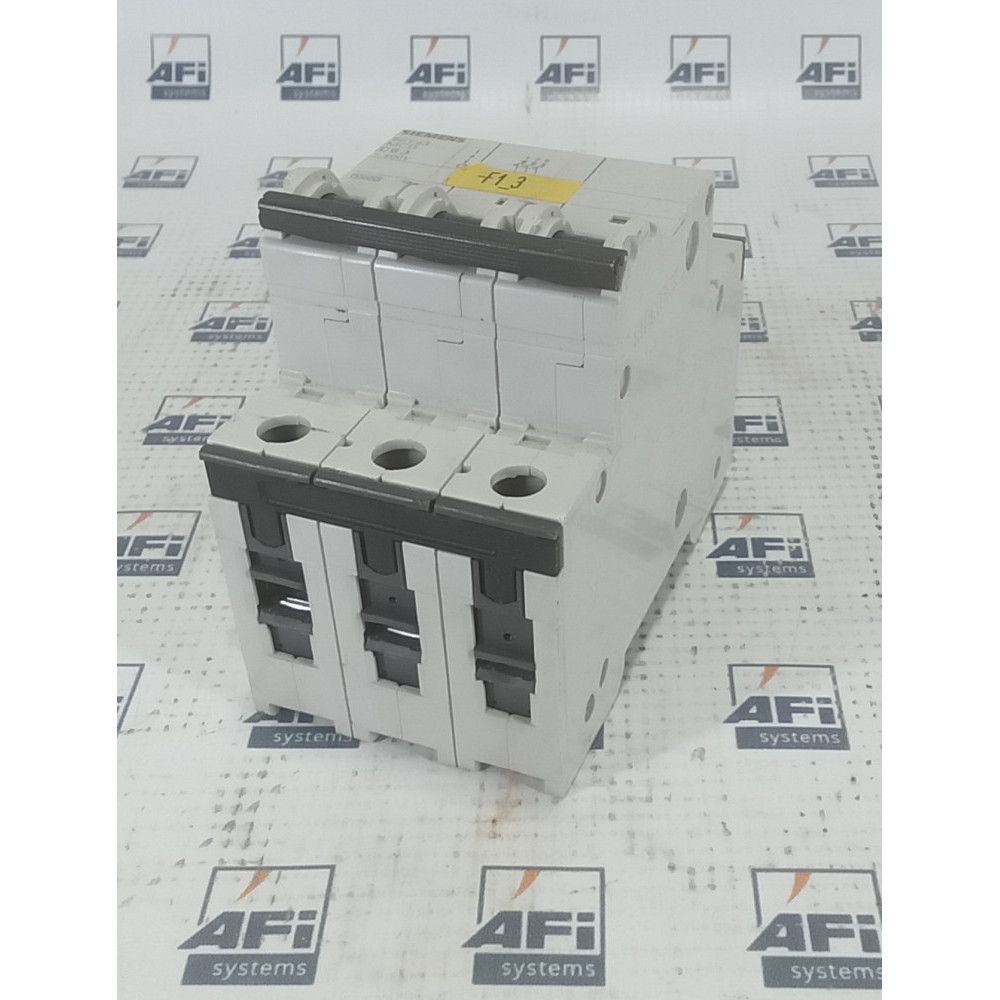 SIEMENS 5SY4363-7 MINIATURE CIRCUIT BREAKER 400 V 10KA
3-POLE
C
63 A
D=70 MM