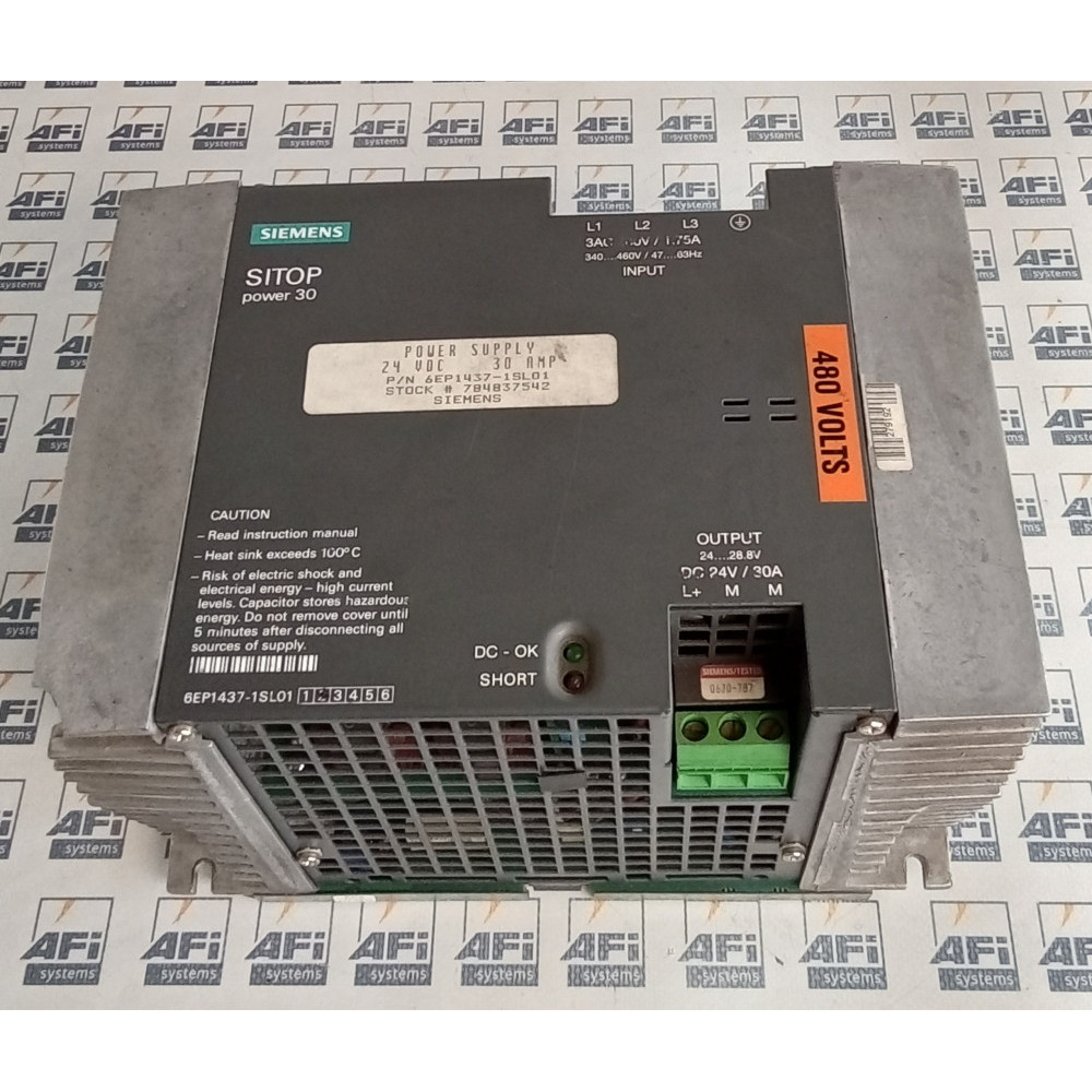 Siemens 6EP1437-1SL01 Power Supply