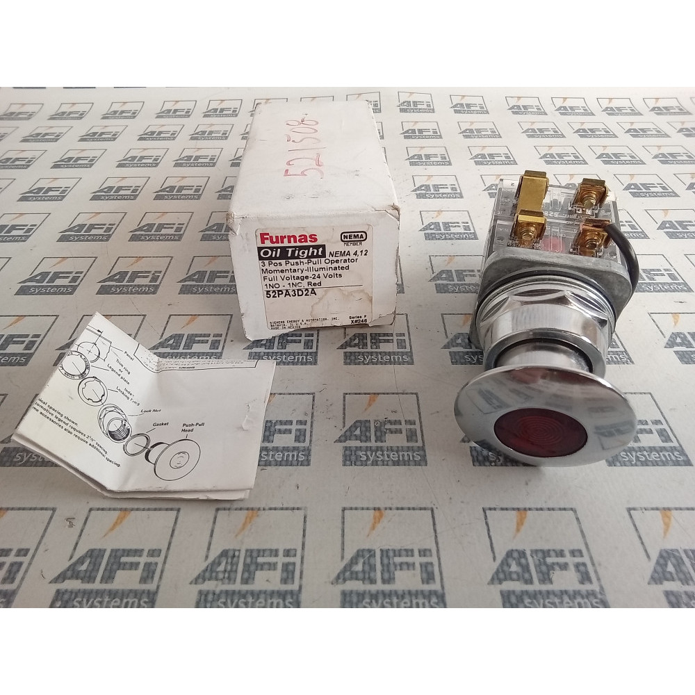 Siemens 52PA3D2A Contactor Pushbutton Switch