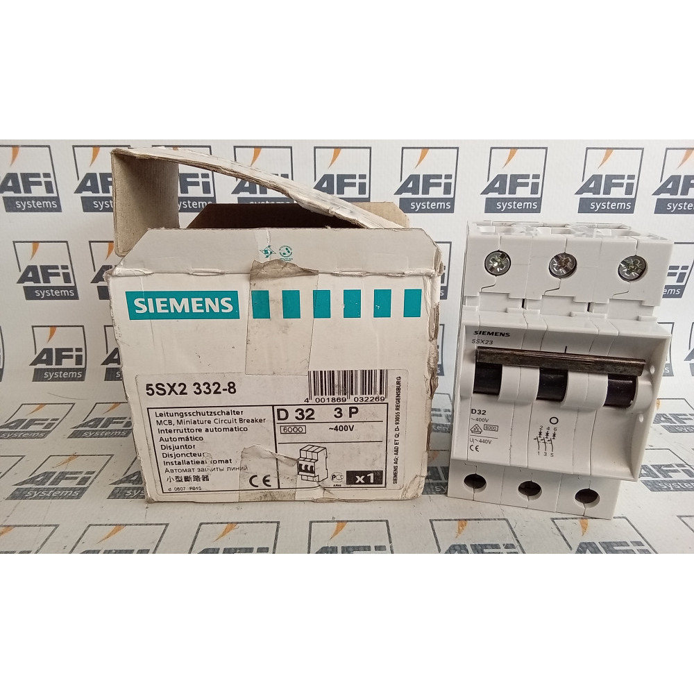 Siemens 5SX2332-8 / 5SX23-D32 Circuit Breaker