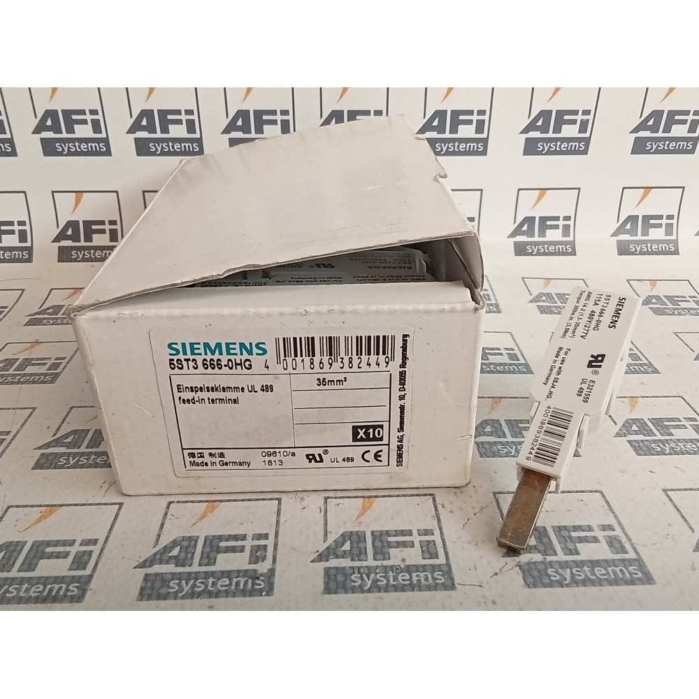 Siemens 5ST3666-0HG Circuit Breaker Connection Terminals 10pcs