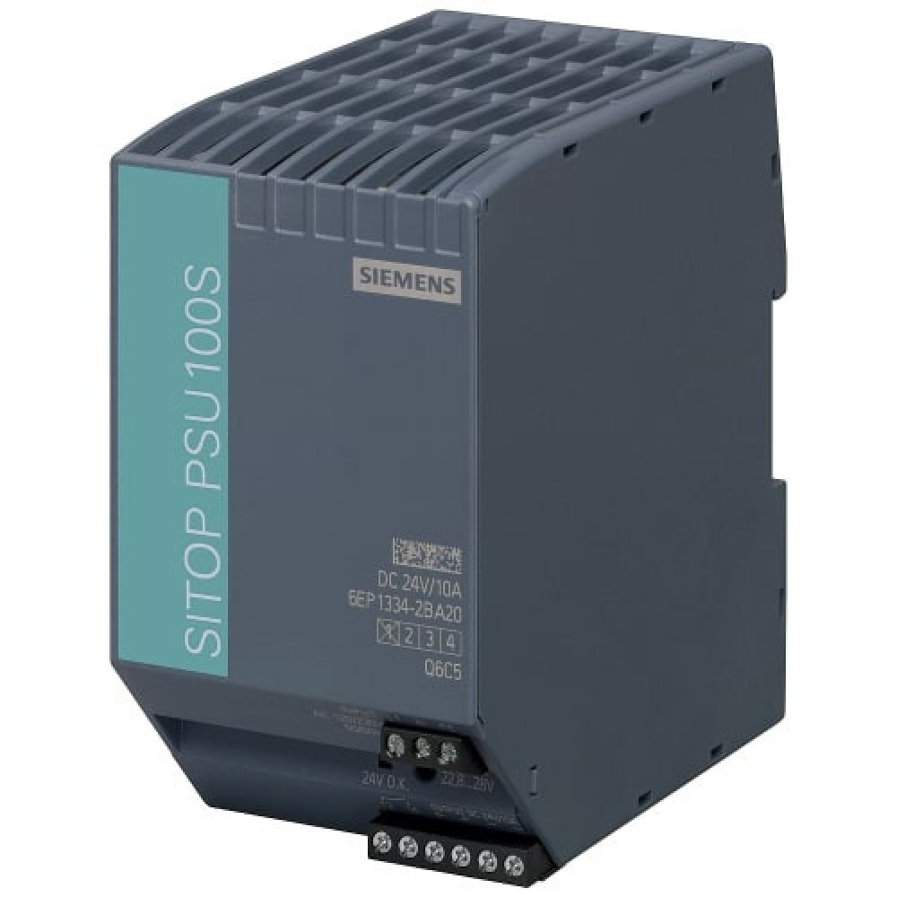 SITOP PSU100S 24 V/10 A Stabilized power supply input: 120/230 V AC, output: DC 24 V/10 A