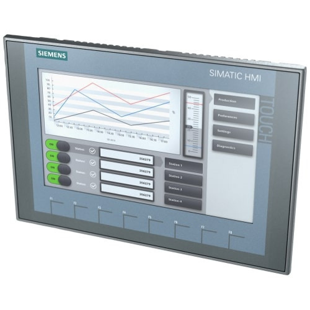 Simatic HMI, KTP900 Basic, Basic Panel, Key and Touch Operation, 9