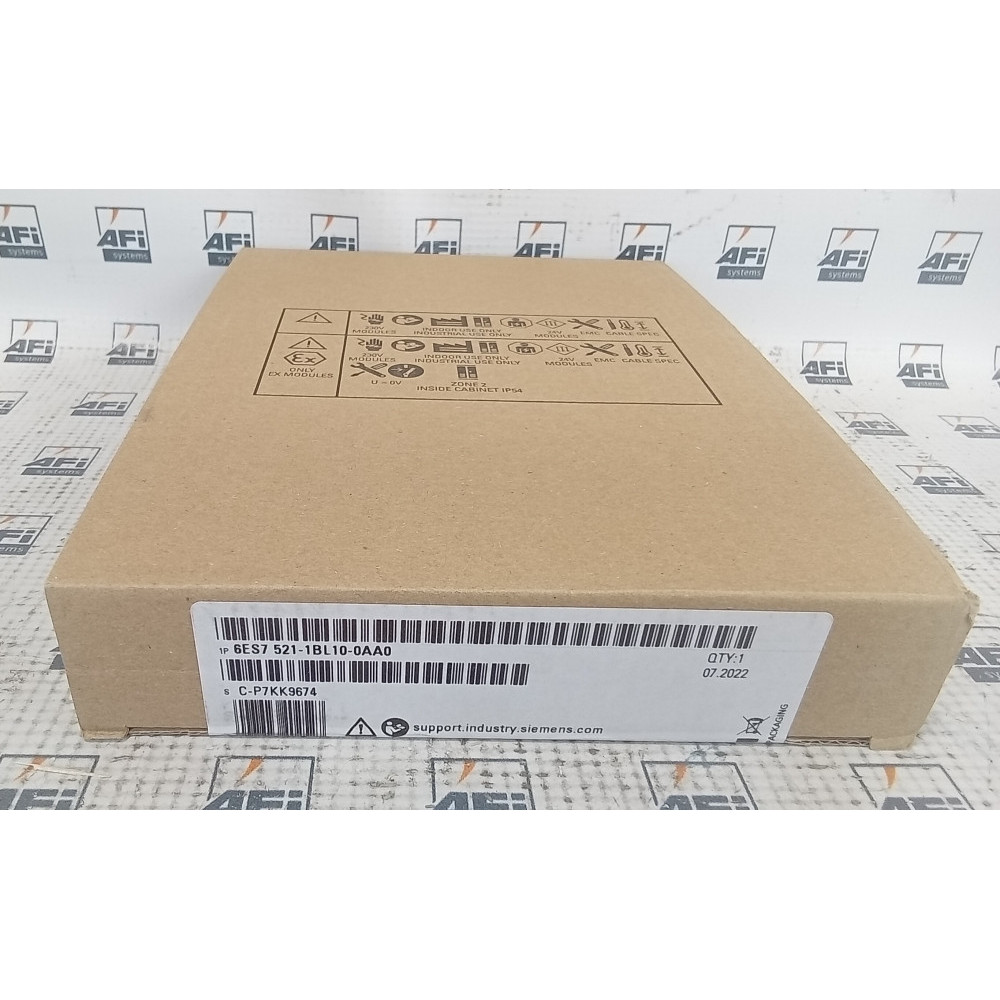 Siemens 6ES7521-1BL10-0AA0 PLC Module