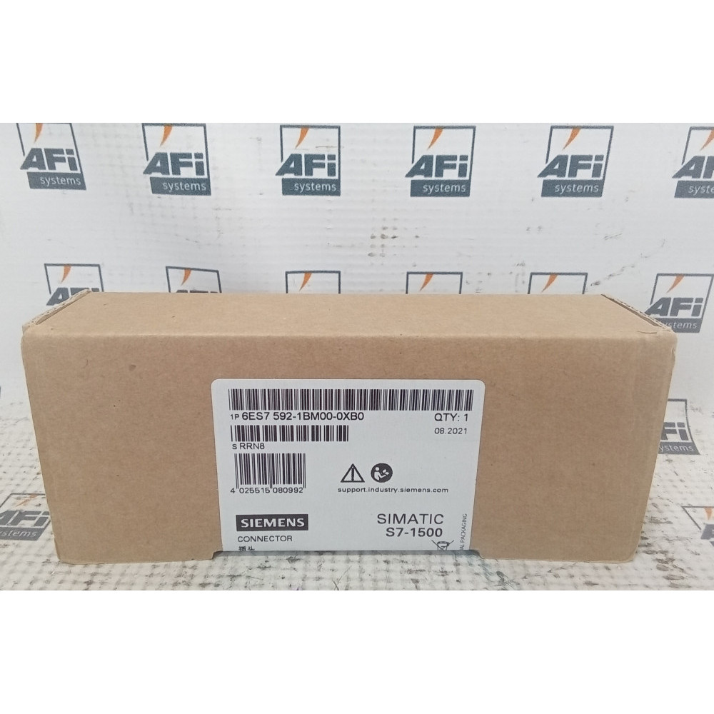 Siemens 6ES7592-1BM00-0XB0 Front Connector/Terminal