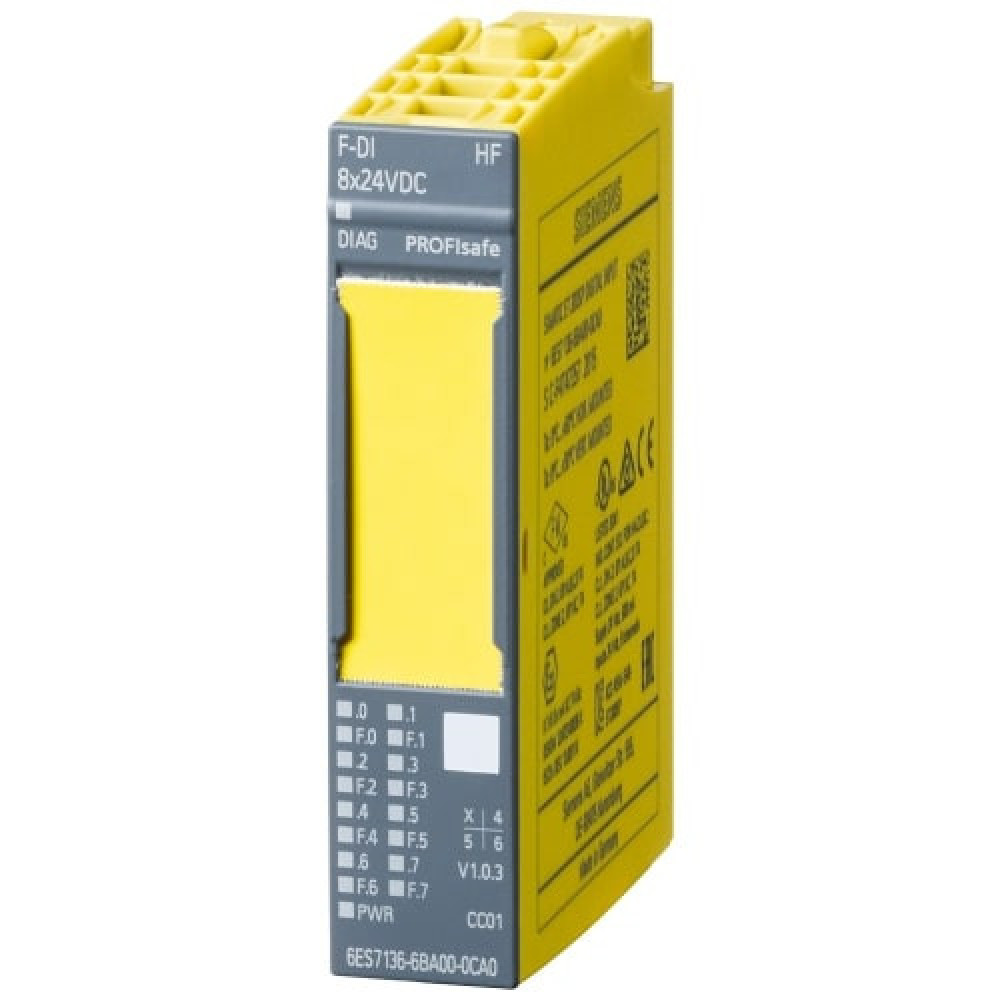 Siemens 6ES7136-6BA01-0CA0 SIMATIC ET200SP Digital Input PLC