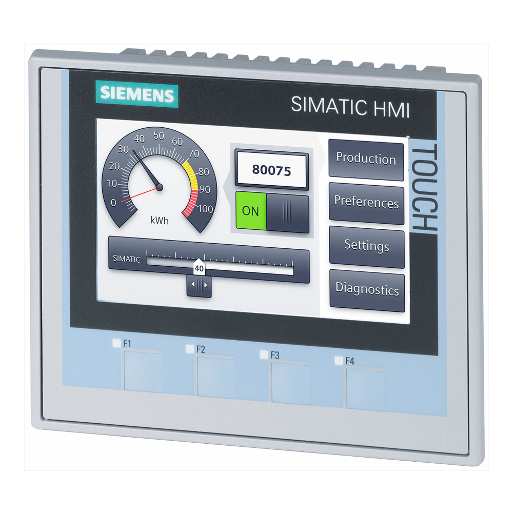 Siemens 6AV2124-2DC01-0AX0 SIMATIC KTP400 Comfort Panel HMI