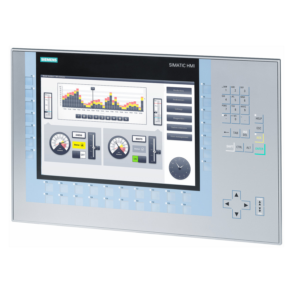 Siemens 6AV2124-1MC01-0AX0 SIMATIC KP1200 Comfort Panel HMI