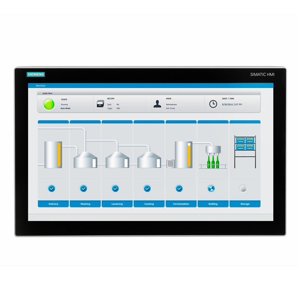 Siemens 6AV2124-0QC24-0BX0 SIMATIC TP1500 Comfort Panel PRO HMI