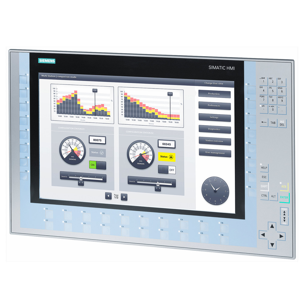 Siemens 6AV2124-1QC02-0AX0 SIMATIC KP1500 Comfort Panel HMI