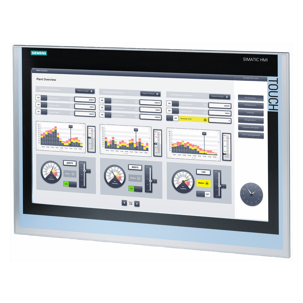 Siemens 6AV2124-5XC00-0YY0 SIMATIC TP2200 Comfort Panel HMI