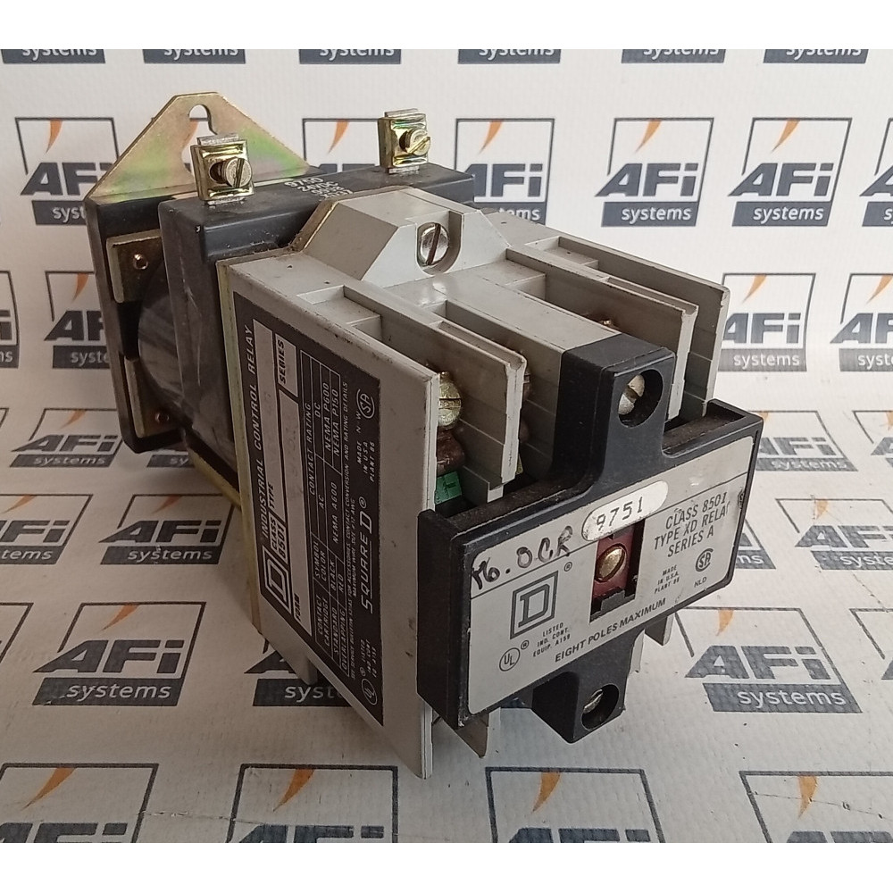 Square D 8501-XD0-40-37 Industrial Control Relay