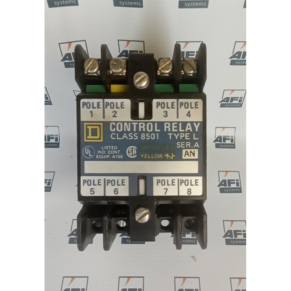 Square D 8501 L0-40 Control Relay