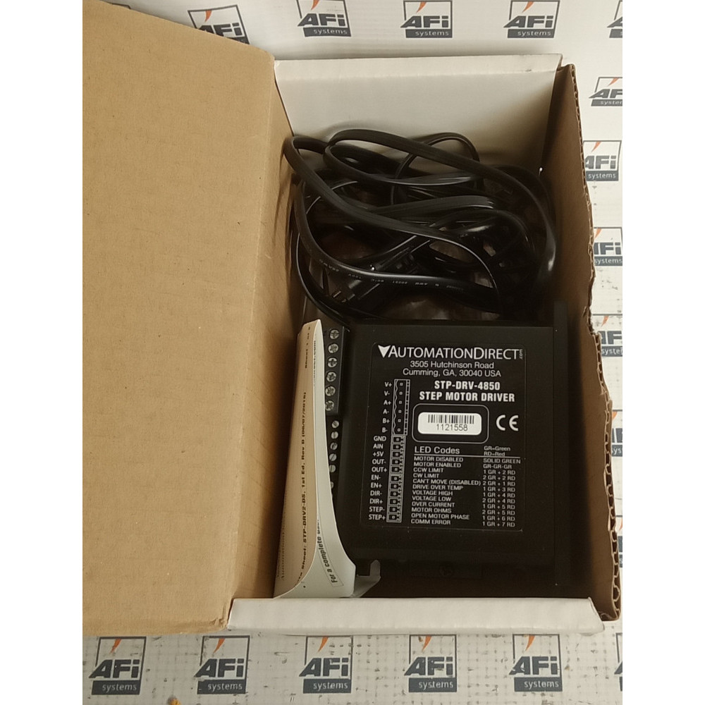 SureStep stp-drv-4850 DC advanced microstepping stepper drive  5A per phase  2-phase output  24-48 VDC  bipolar