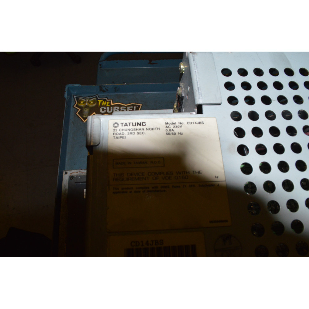 TATUNG CD14JBS MONITOR 14IN W/3PIN POWER CONNECTOR