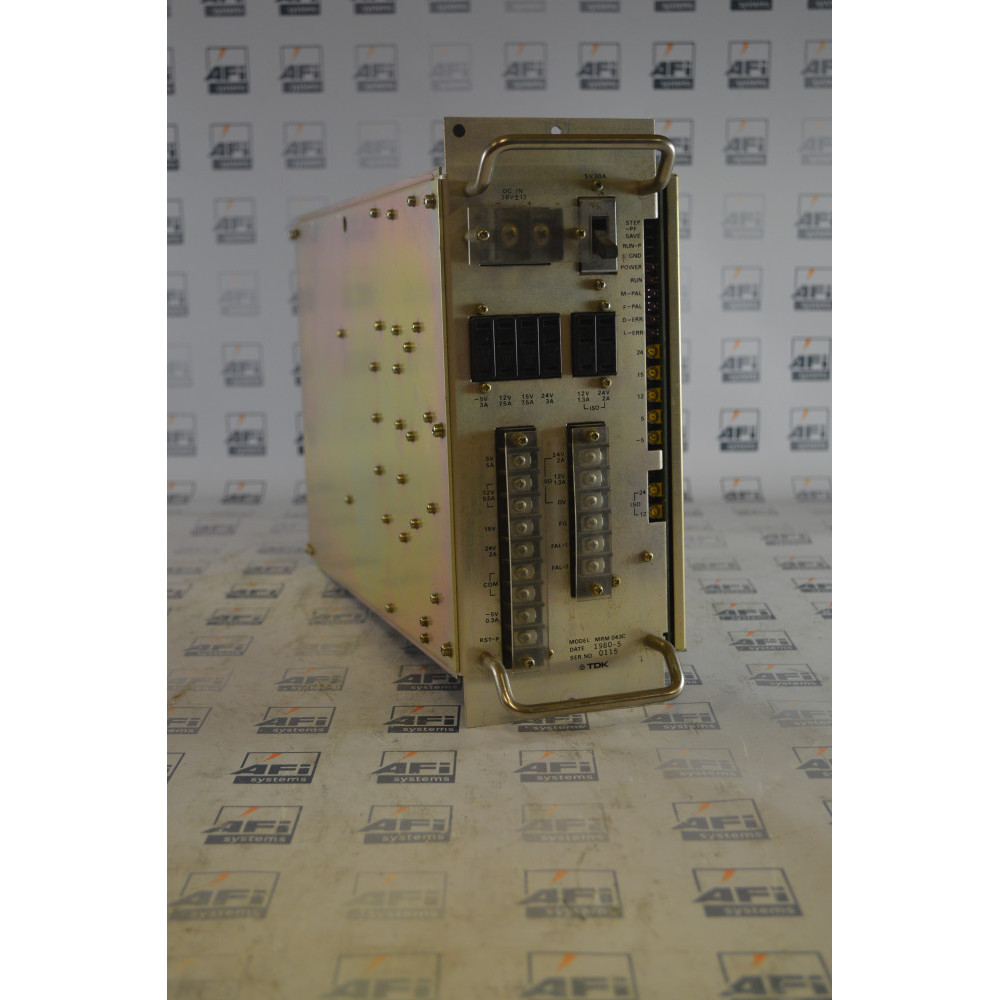 TDK MRM-043C POWER SUPPLY 5VDC 30AMP