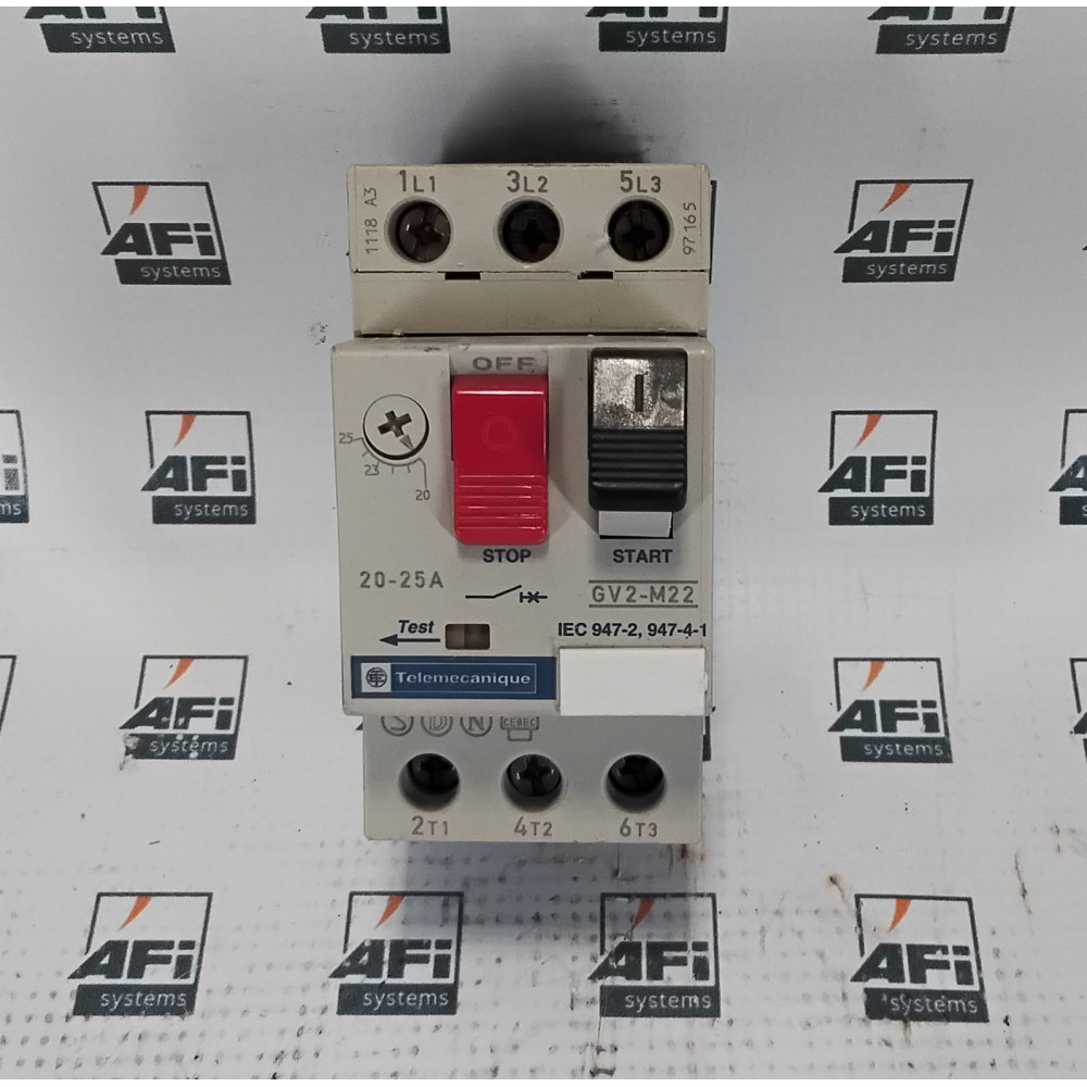 Telemecanique GV2-M22 Motor Starter Protector