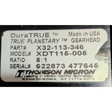 X32-113-346 Thomson Micron X32-113-346 Thomson Micron