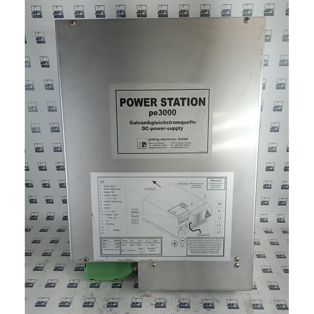 Plating Electronic pe 3000-3 Power Supply