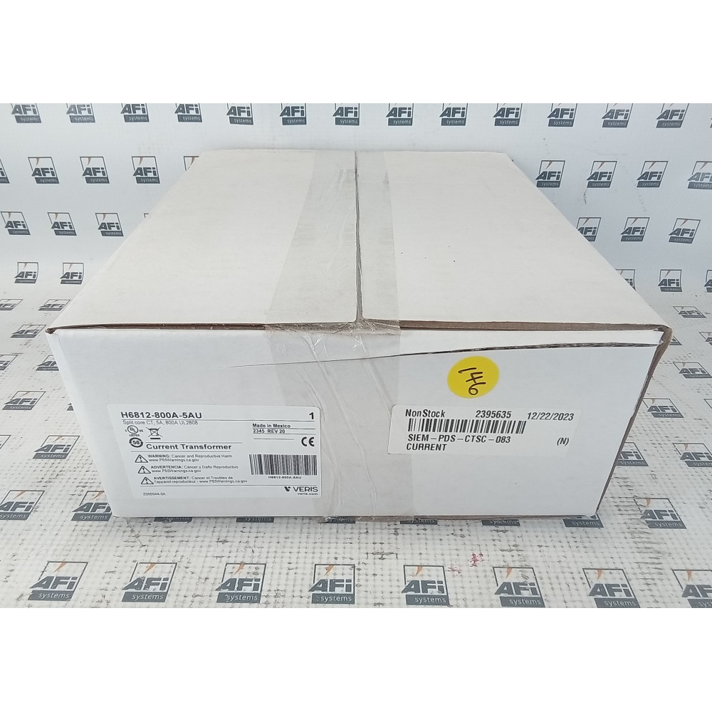 Veris H6812-800A-5AU Current Transformer