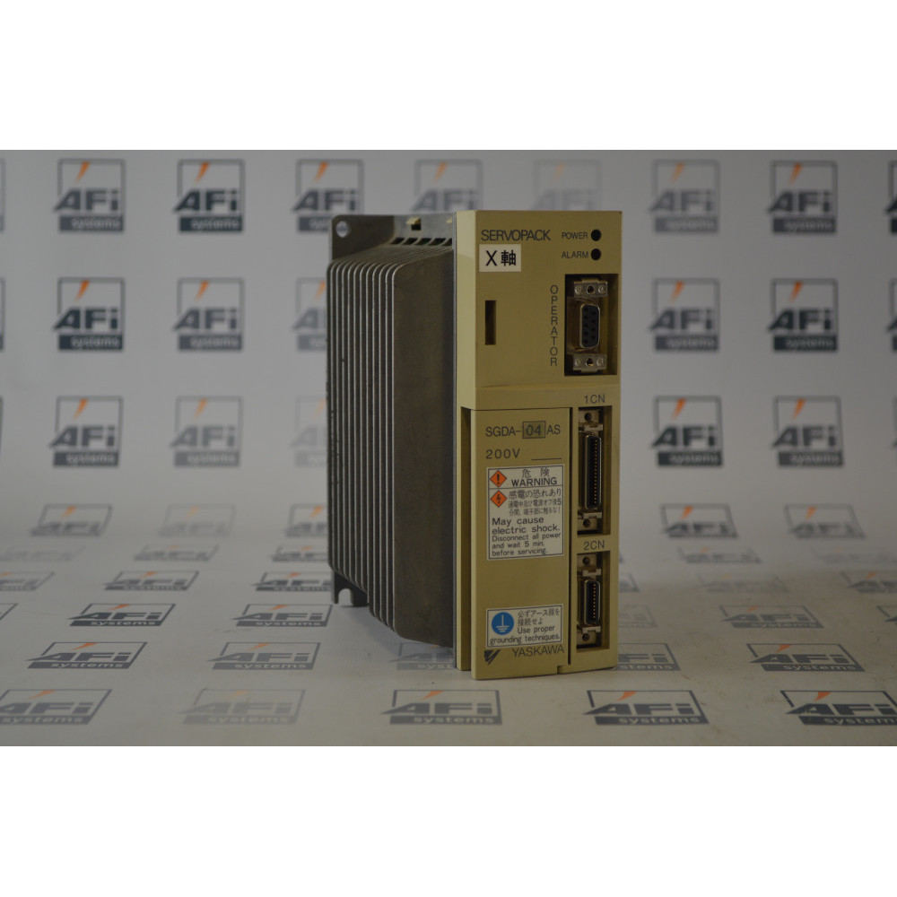 Yaskawa SGDA-04AS SERVO CONTROL INPUT 1PHASE 200-230VAC 50/60HZ