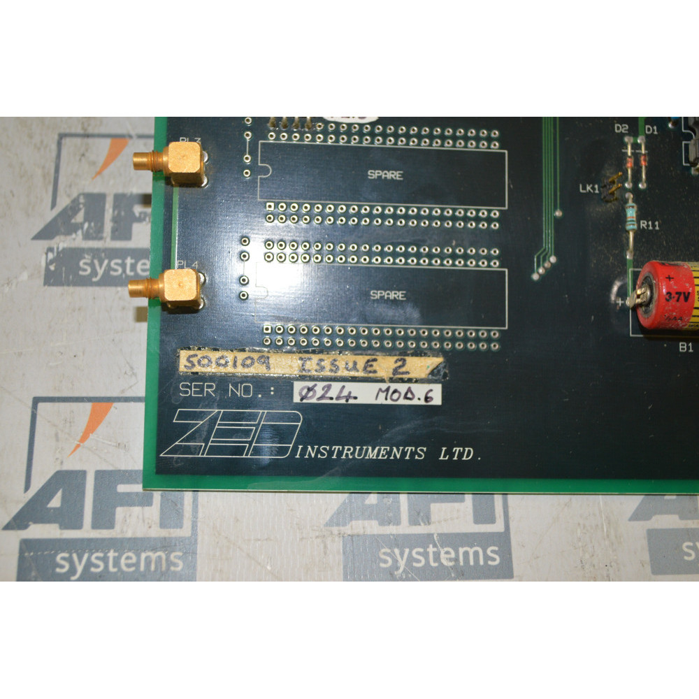 ZED Instruments 500109 Issue 2 Board /with wire conneced