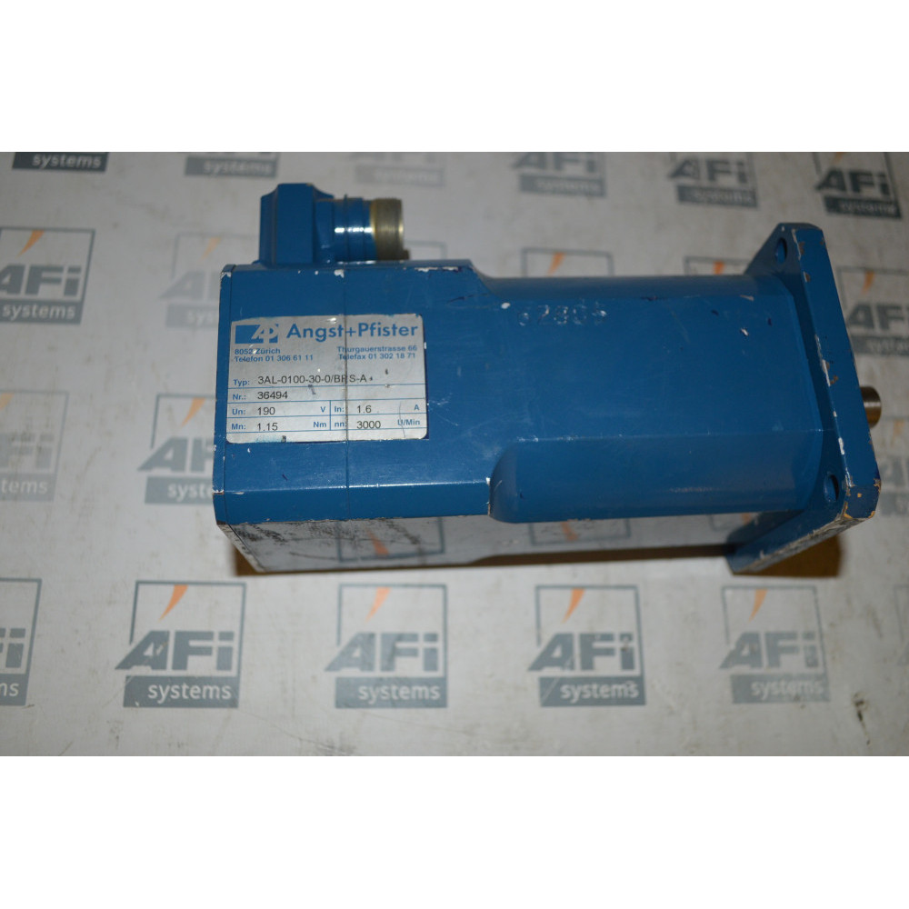 angst + pfister 3AL-0100-30-0-BRS-A SERVO MOTOR