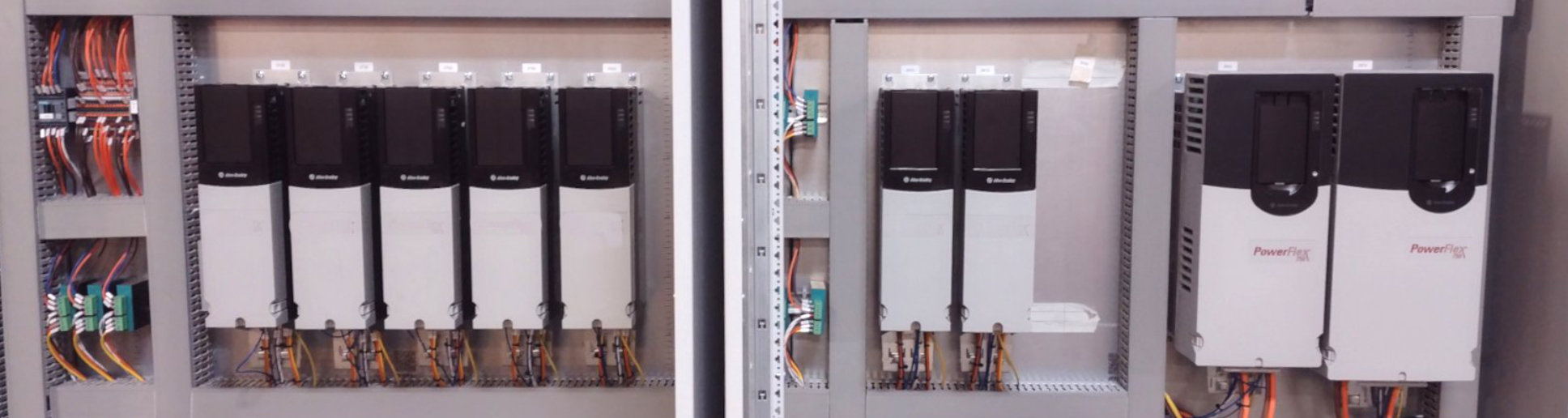 Picture of drives in situ.