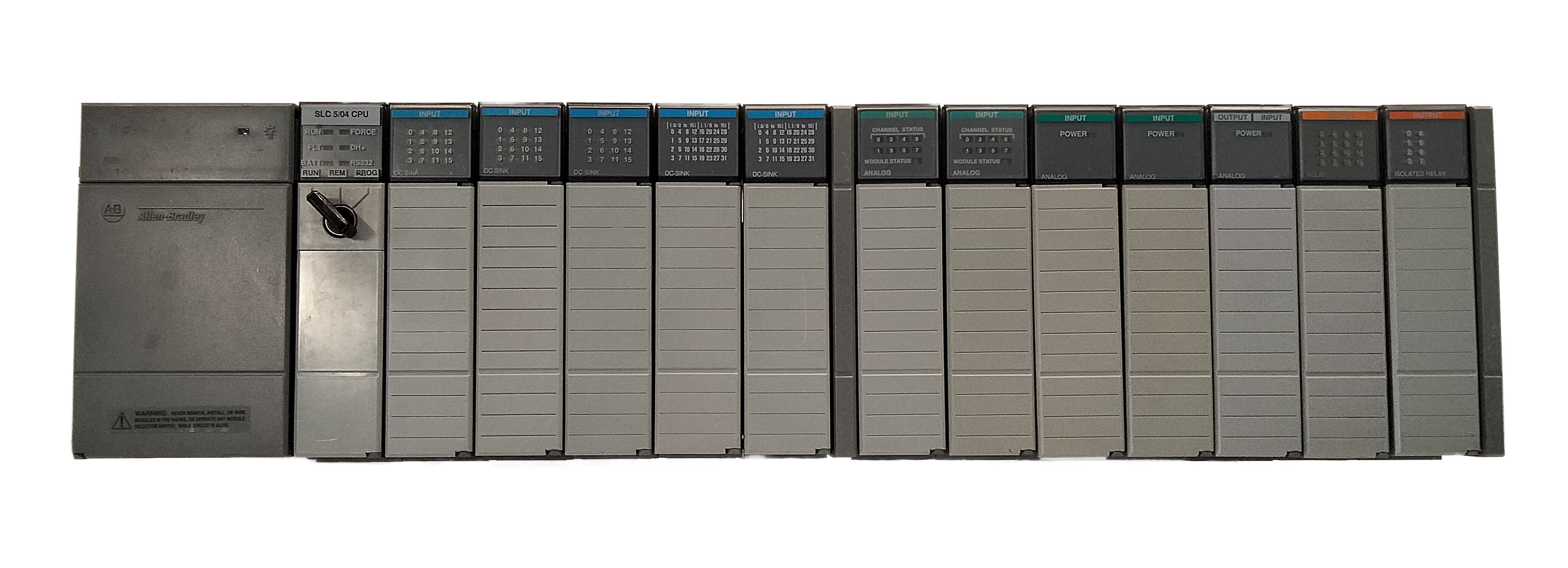 SLC500 PLC system.